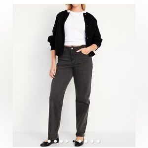 Women’s O.G. Loose Black Jeans High Rise